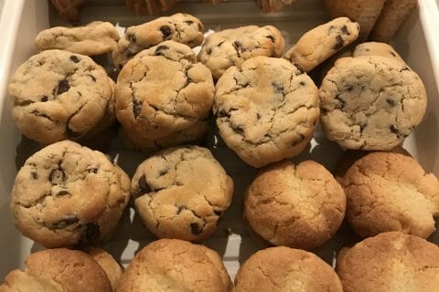Cliquez pour zoomer ! Cookies beurre de cacahuète et pépites de chocolat Thermomix par Coconini