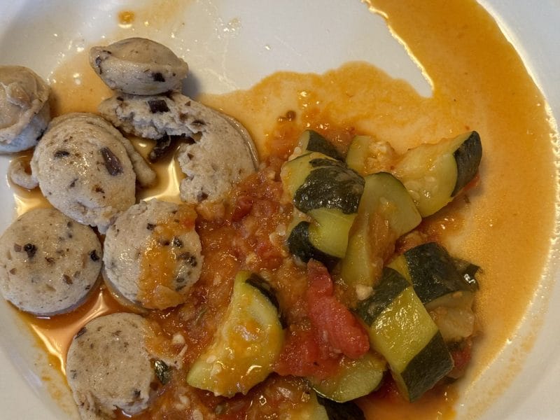 Cliquez pour zoomer ! Poêlée de courgettes à la mexicaine Thermomix par Coconini