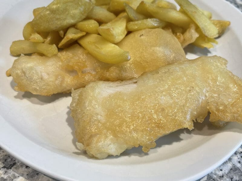 Cliquez pour zoomer ! Fish and chips Thermomix par Coconini