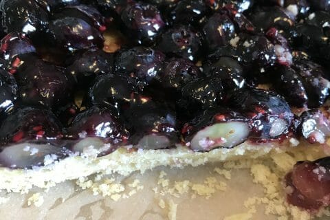 Cliquez pour zoomer ! Tarte aux myrtilles Thermomix par Coconini