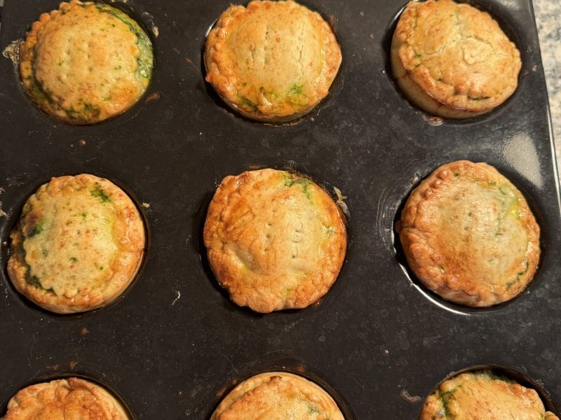 Cliquez pour zoomer ! Mini tourtes aux épinards Thermomix par Coconini