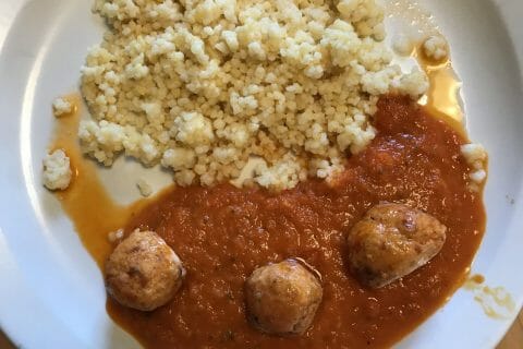 Cliquez pour zoomer ! Boulettes de poulet au chorizo Thermomix par Coconini