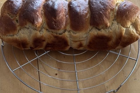 Cliquez pour zoomer ! Brioche sans beurre, sans oeufs Thermomix par Coconini