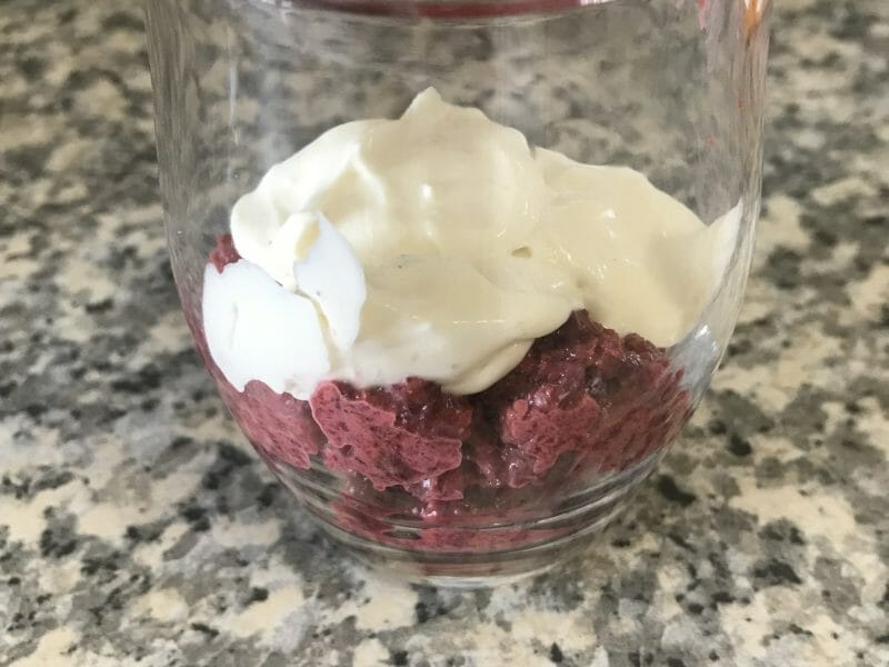 Cliquez pour zoomer ! Verrines de betterave Thermomix par Coconini