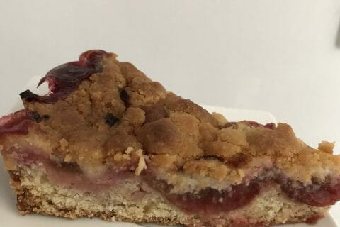 Cliquez pour zoomer ! Crumb cake aux prunes Thermomix par Coconini