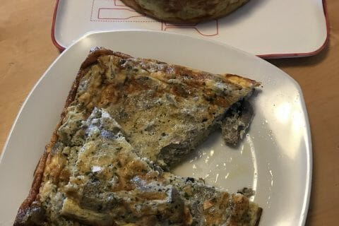 Cliquez pour zoomer ! Tortilla de champignons à l’ail Thermomix par Coconini