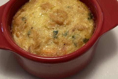Cliquez pour zoomer ! Clafoutis de thon Thermomix par Coconini