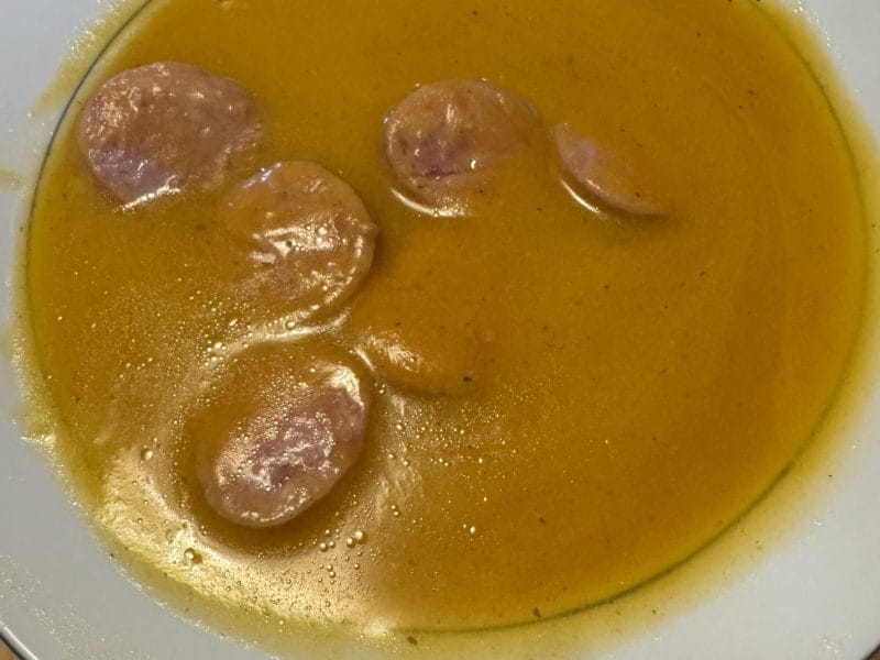 Cliquez pour zoomer ! Crème de butternut à la Morteau Thermomix par Coconini