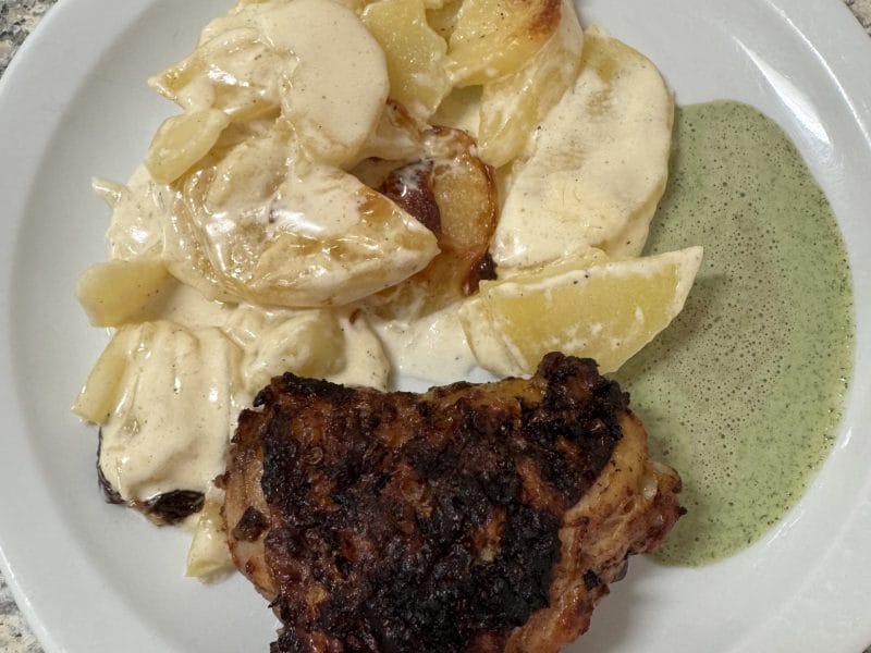 Cliquez pour zoomer ! Poulet tandoori et sauce raïta Thermomix par Coconini