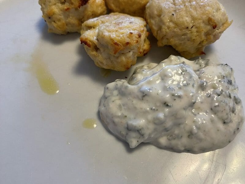 Cliquez pour zoomer ! Boulettes de poulet au citron Thermomix par Coconini