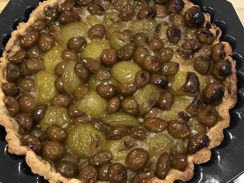Cliquez pour zoomer ! Tarte aux quetsches Thermomix par Coconini