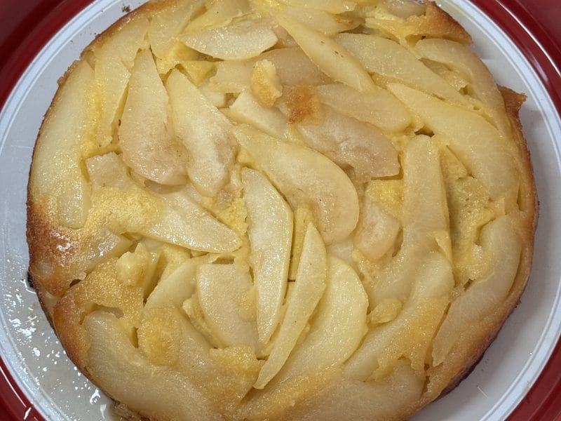 Cliquez pour zoomer ! Gâteau renversé aux poires Thermomix par Coconini