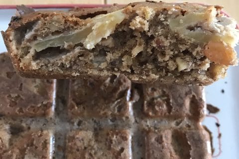 Cliquez pour zoomer ! Gâteau aux pommes, noix et raisins secs Thermomix par Coconini