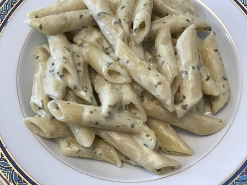 Cliquez pour zoomer ! Penne sauce quatre fromages Thermomix par Coconini