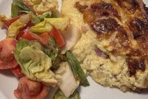 Cliquez pour zoomer ! La tarte au Beaufort Thermomix par Coconini