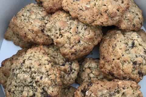 Cliquez pour zoomer ! Biscuits cacahuètes et flocons d’avoine Thermomix par Coconini