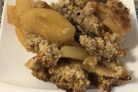 Cliquez pour zoomer ! Croustade aux pommes canadienne Thermomix par Coconini