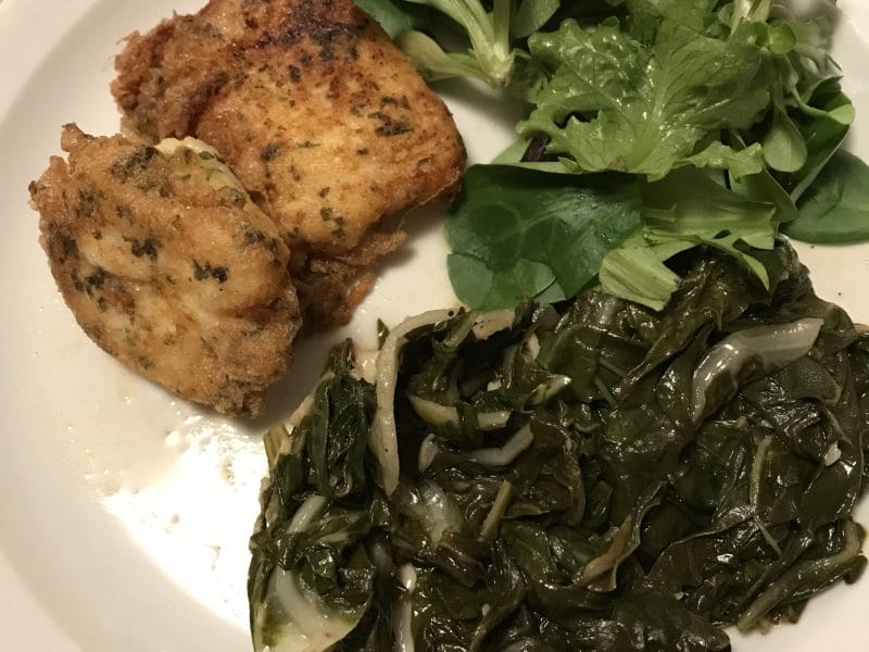 Cliquez pour zoomer ! Épinards sautés à l’ail Thermomix par Coconini