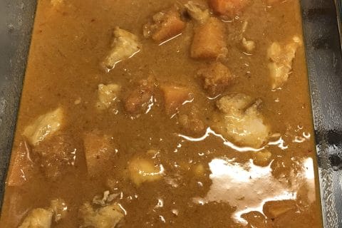Cliquez pour zoomer ! Curry de poulet aux patates douces Thermomix par Coconini