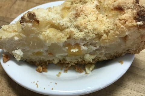 Cliquez pour zoomer ! Tarte aux pommes façon crumble Thermomix par Coconini