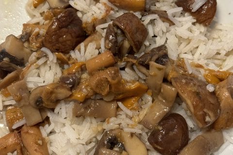 Cliquez pour zoomer ! Champignons à la crème Thermomix par Coconini