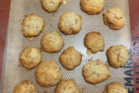 Cliquez pour zoomer ! Cookies noix et roquefort Thermomix par Coconini