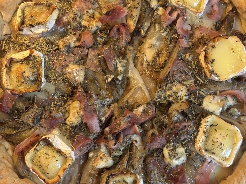 Cliquez pour zoomer ! Tatin d’endives et chavignol Thermomix par Coconini