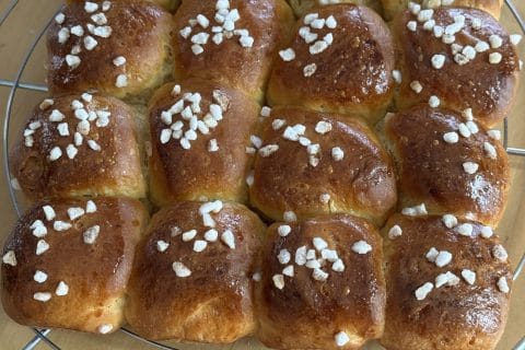 Cliquez pour zoomer ! Brioche aux jaunes d’oeufs ultra moelleuse Thermomix par Coconini
