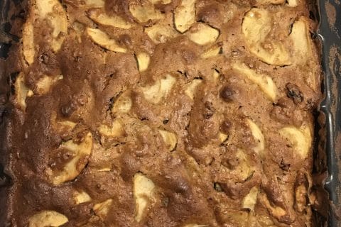 Cliquez pour zoomer ! Gâteau aux pommes, noix et raisins secs Thermomix par Coconini