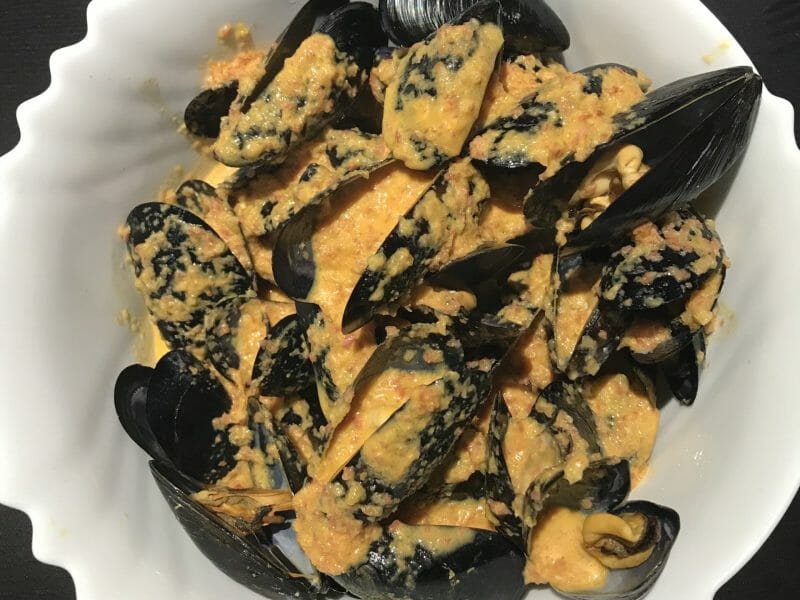 Cliquez pour zoomer ! Moules sauce chorizo Thermomix par Coconini