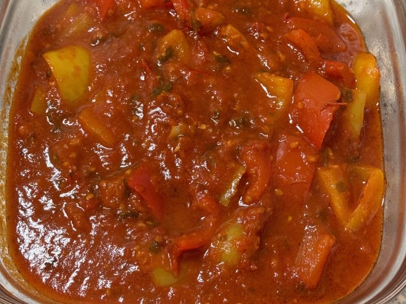 Cliquez pour zoomer ! Taktouka Thermomix par Coconini