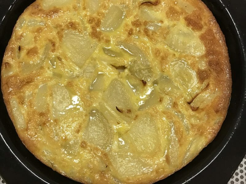 Tortilla de patatas au Thermomix Cookomix