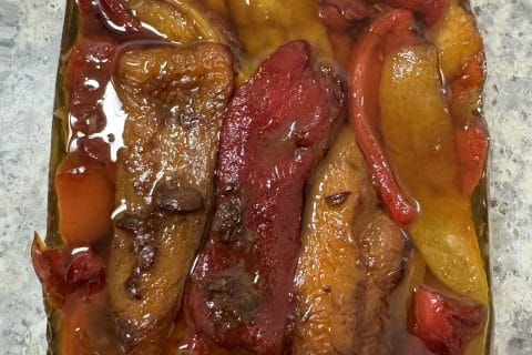 Cliquez pour zoomer ! Poivrons à l’aigre-douce Thermomix par Coconini