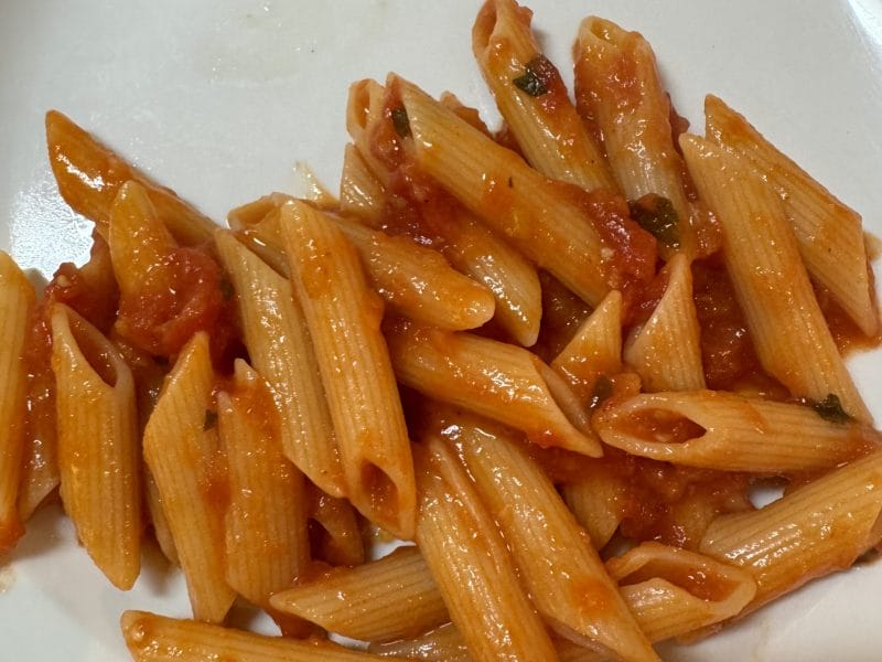 Cliquez pour zoomer ! Penne sauce arrabbiata Thermomix par Coconini