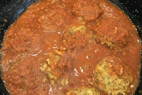 Cliquez pour zoomer ! Croquettes de cabillaud à la sauce tomate Thermomix par Coconini