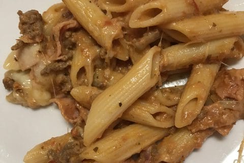 Cliquez pour zoomer ! Rigatoni al forno Thermomix par Coconini