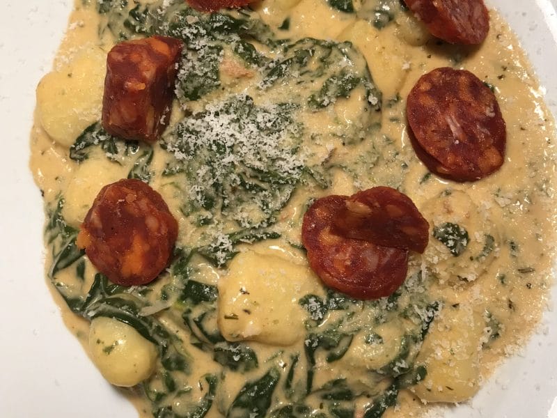 Cliquez pour zoomer ! Poêlée de gnocchi express Thermomix par Coconini
