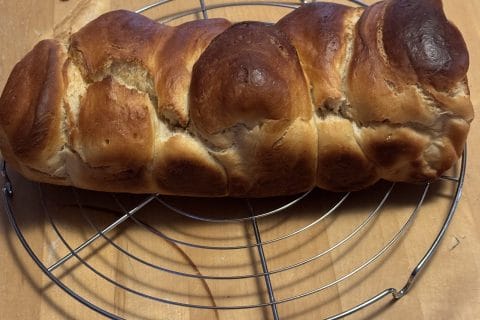 Cliquez pour zoomer ! Brioche sans beurre, sans oeufs Thermomix par Coconini
