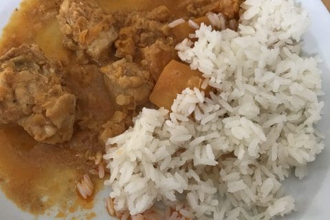 Cliquez pour zoomer ! Curry de poulet aux patates douces Thermomix par Coconini
