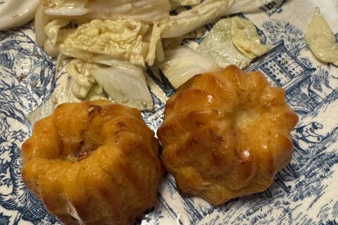 Cliquez pour zoomer ! Mini cannelés chorizo comté Thermomix par Coconini