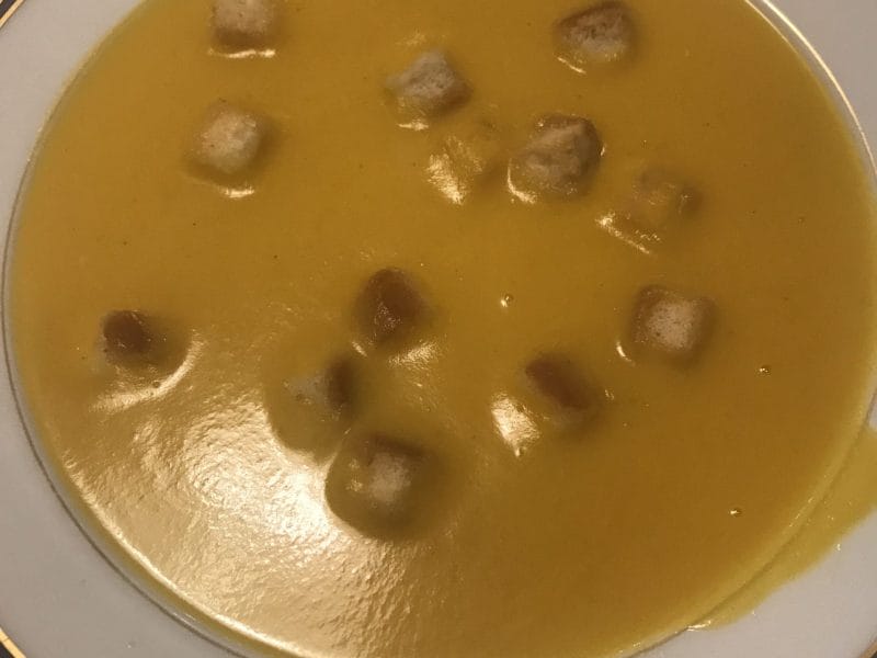 Cliquez pour zoomer ! Crème de potiron et chou-fleur Thermomix par Coconini