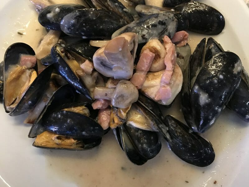 Cliquez pour zoomer ! Moules à la forestière Thermomix par Coconini