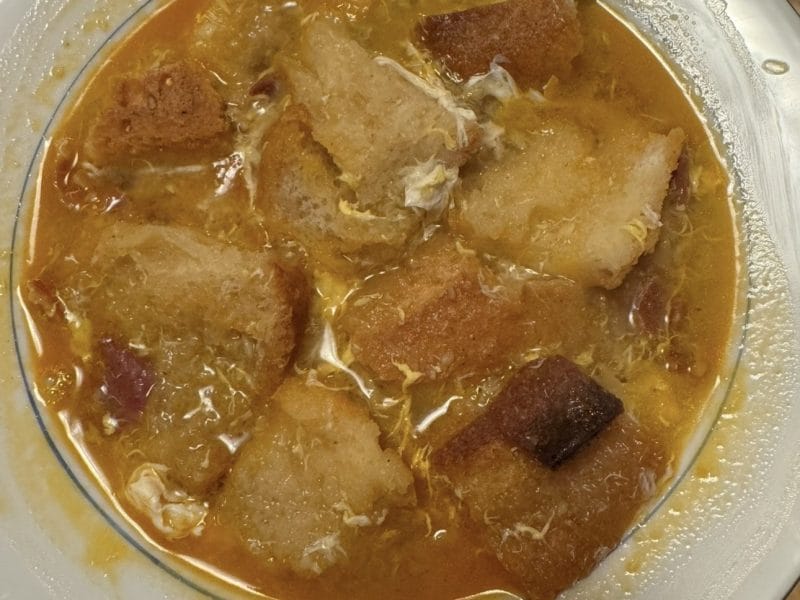 Cliquez pour zoomer ! Soupe à l’ail castillane Thermomix par Coconini