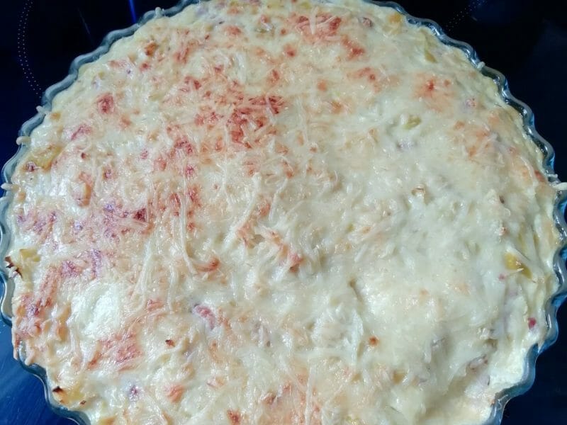 Cliquez pour zoomer ! Tarte aux poireaux Thermomix par audrey-bzh