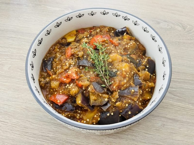 Cliquez pour zoomer ! Caponata sicilienne Thermomix par chococlara