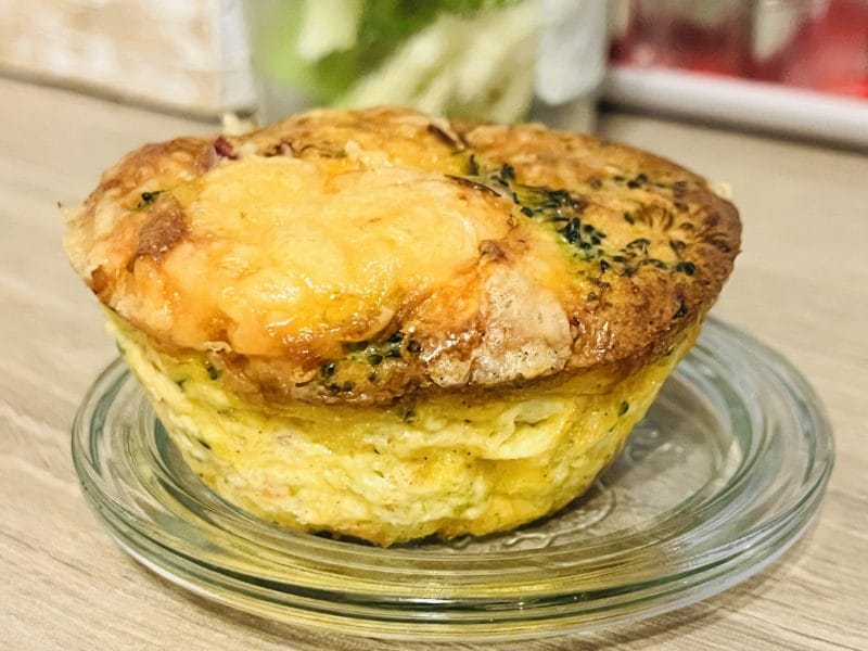 Cliquez pour zoomer ! Bouchées brocoli lardons Thermomix par chococlara