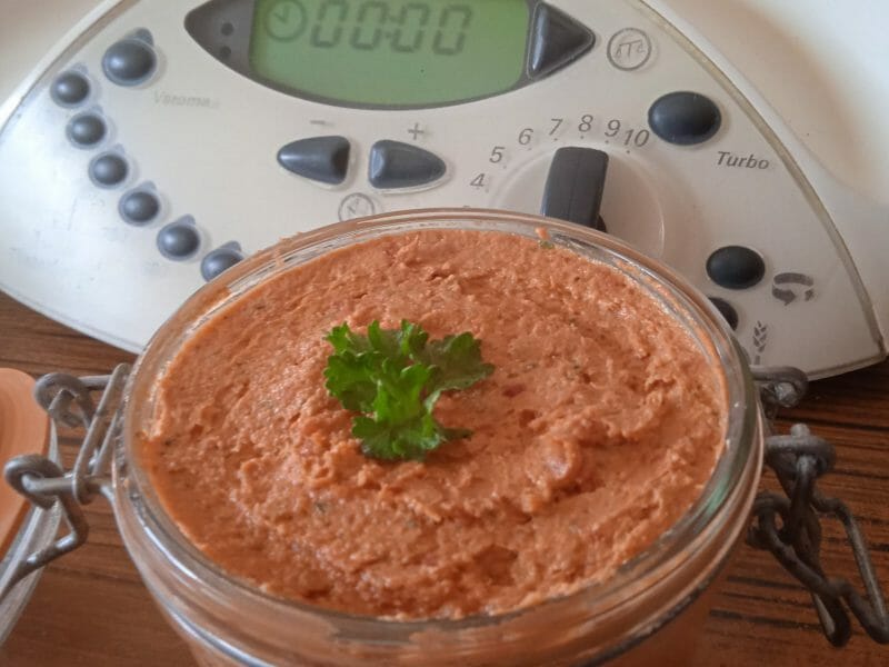 Cliquez pour zoomer ! Rillettes de thon aux tomates séchées Thermomix par griboum72