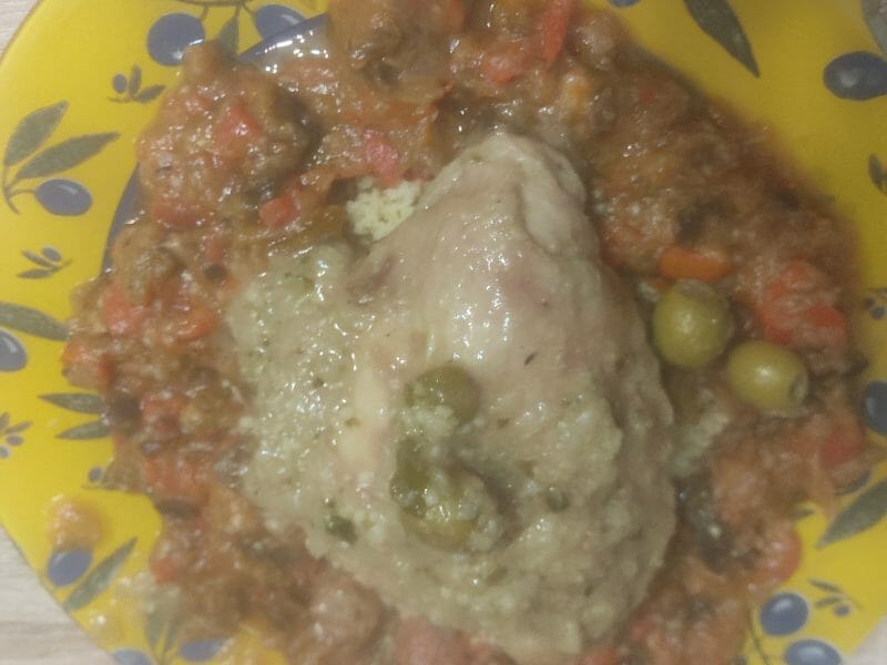 Cliquez pour zoomer ! Tajine de poulet aux olives Thermomix par larebelle
