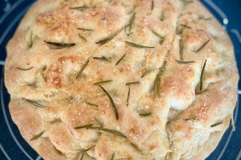 Cliquez pour zoomer ! Focaccia Thermomix par Olivier17