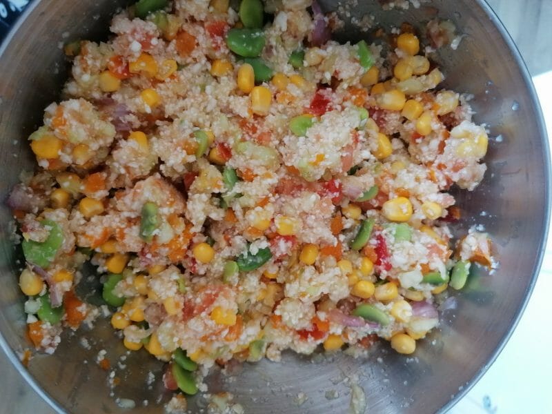 Taboulé de chou-fleur au Thermomix - Cookomix